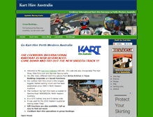 Tablet Screenshot of kartshop.com.au